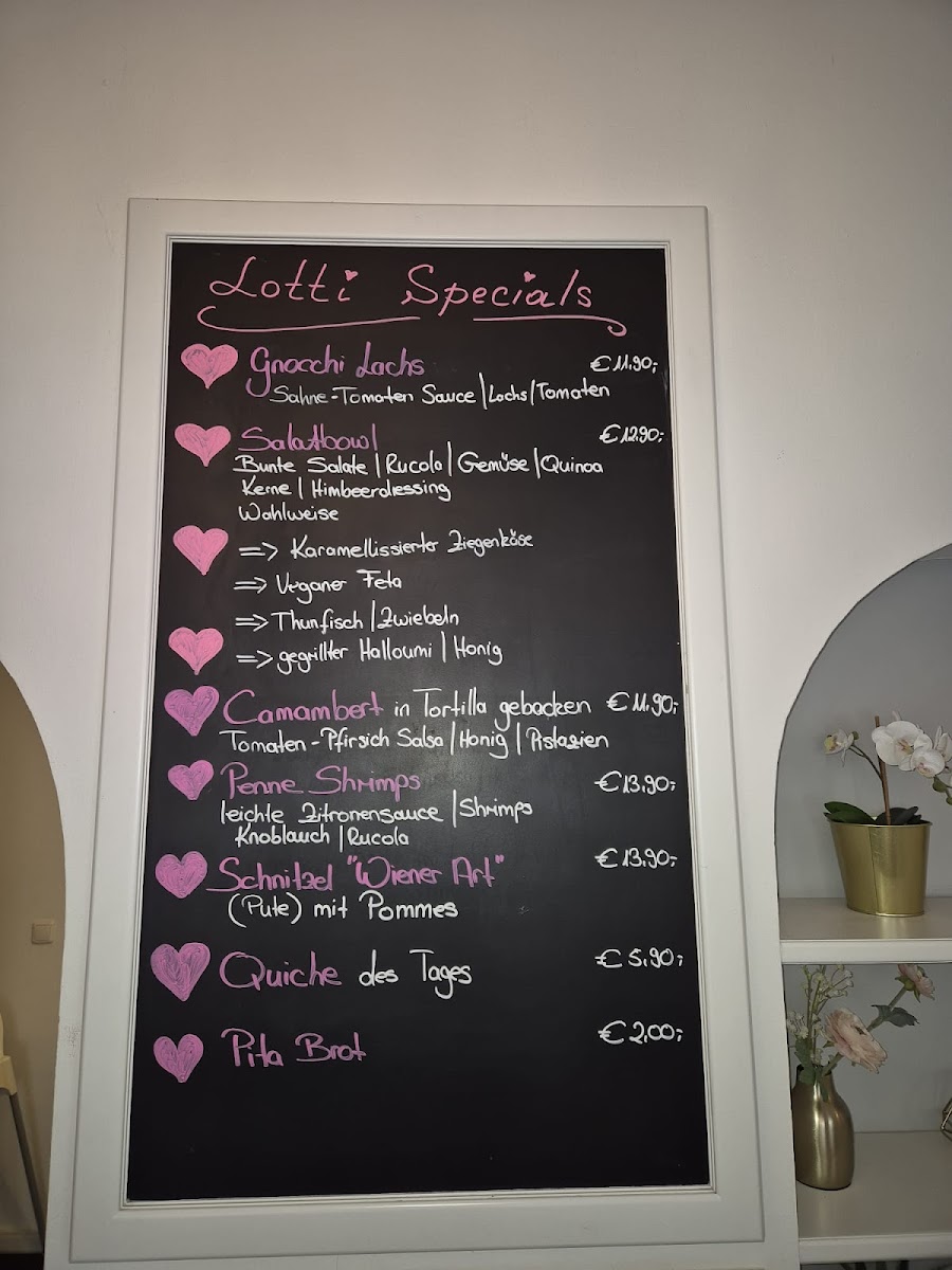 Menu - Cafe Lotti photo 1