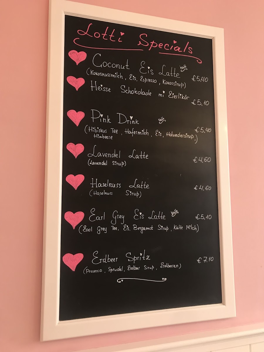Menu - Cafe Lotti photo 8
